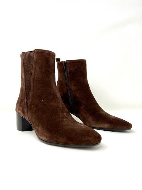 Dark brown bootie hotsell