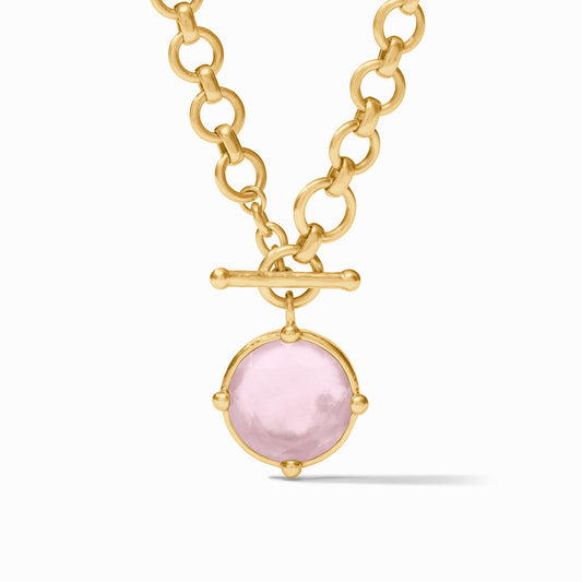 Honeybee Demi Necklace-Iridescent Rose