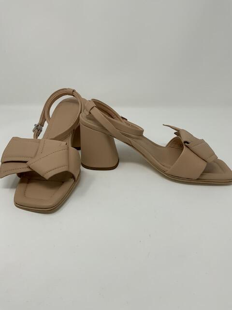 Tan Strappy Heel