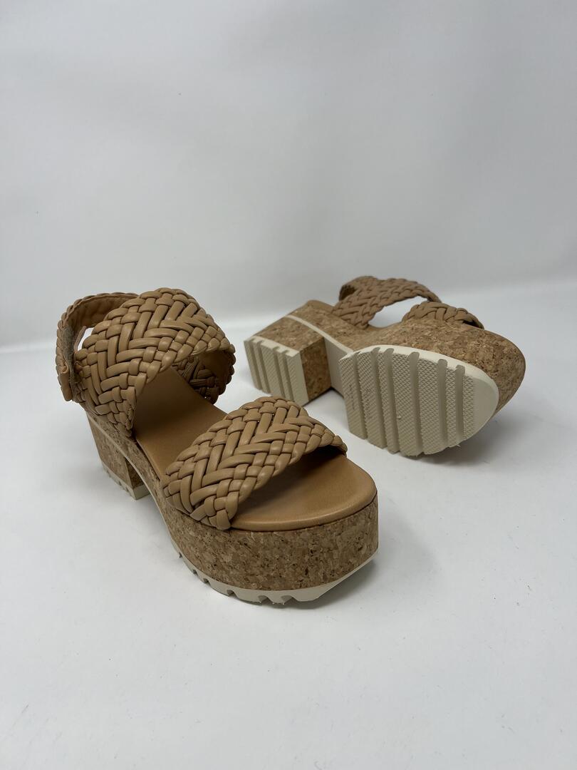 Cork Platform Sandal
